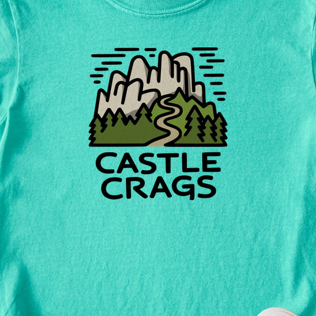 Castle Crags State Park Kids Cotton T-Shirt