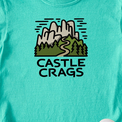 Castle Crags State Park Kids Cotton T-Shirt