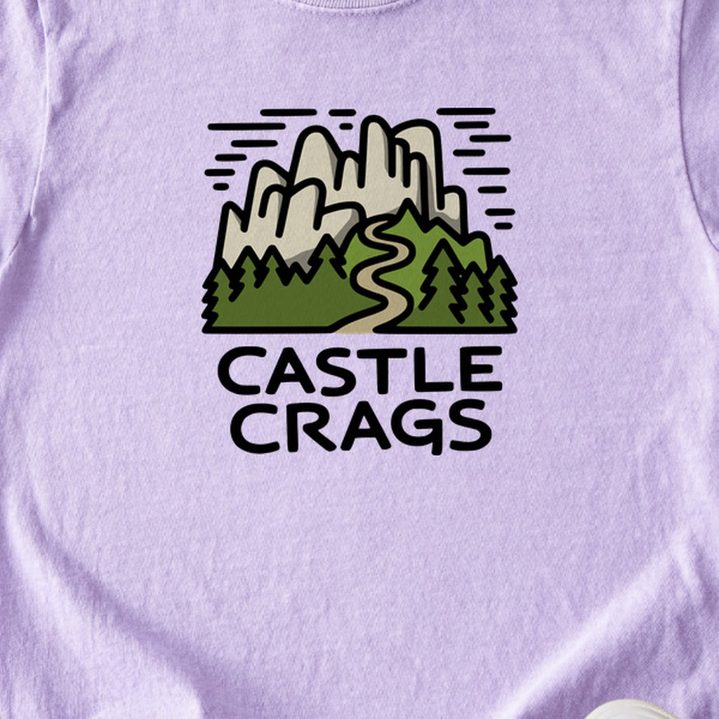 Castle Crags State Park Kids Cotton T-Shirt