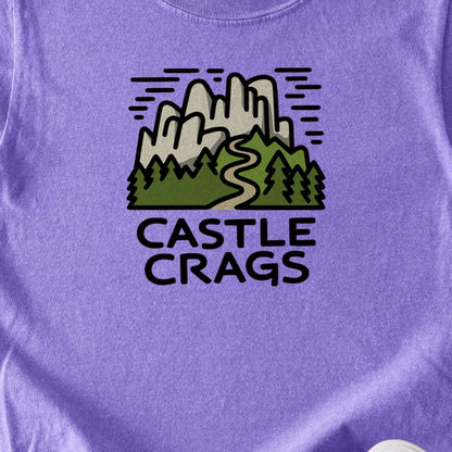 Castle Crags State Park Kids Cotton T-Shirt