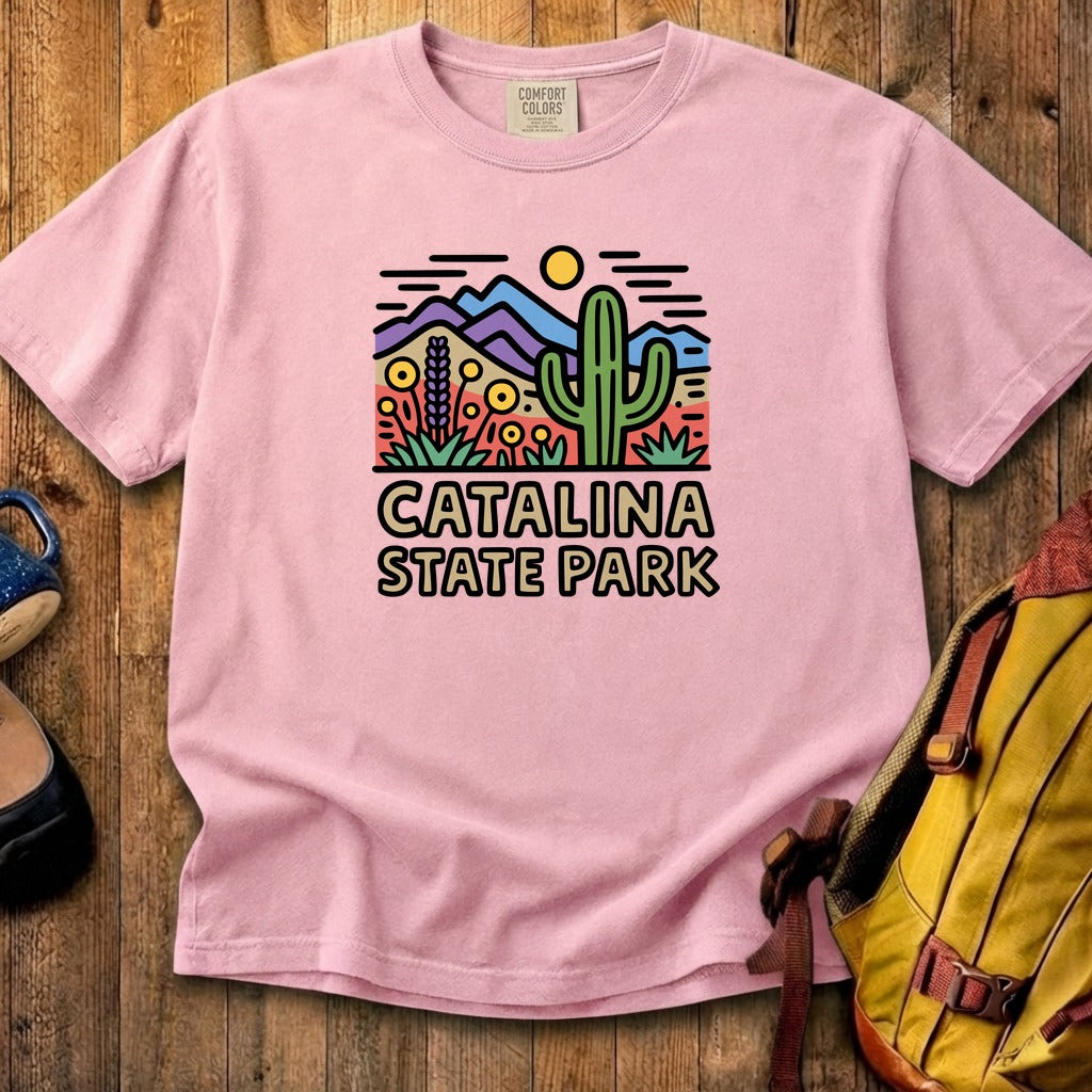 Catalina State Park Cotton T-Shirt