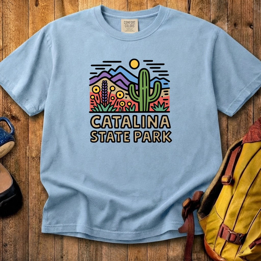 Catalina State Park Cotton T-Shirt