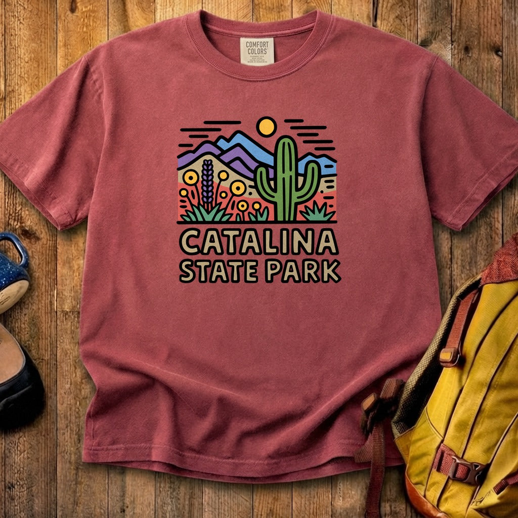 Catalina State Park Cotton T-Shirt