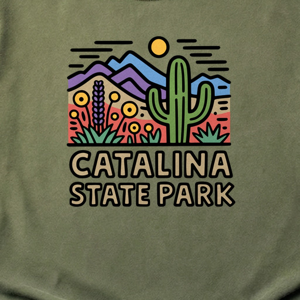 Catalina State Park Cotton T-Shirt