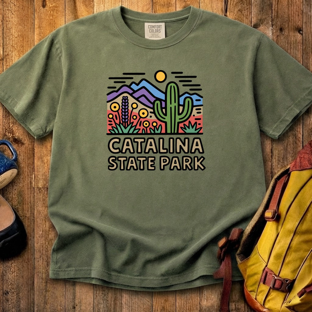 Catalina State Park Cotton T-Shirt