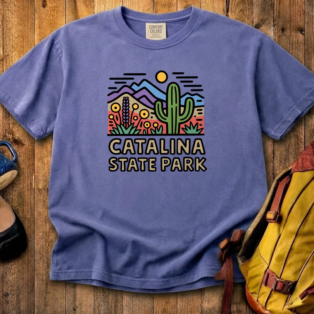 Catalina State Park Cotton T-Shirt