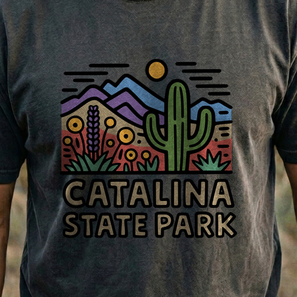 Catalina State Park Cotton T-Shirt