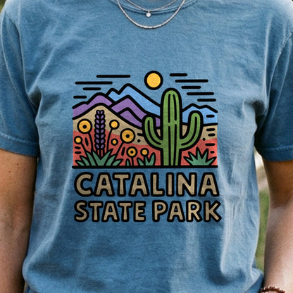 Catalina State Park Cotton T-Shirt
