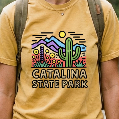 Catalina State Park Cotton T-Shirt