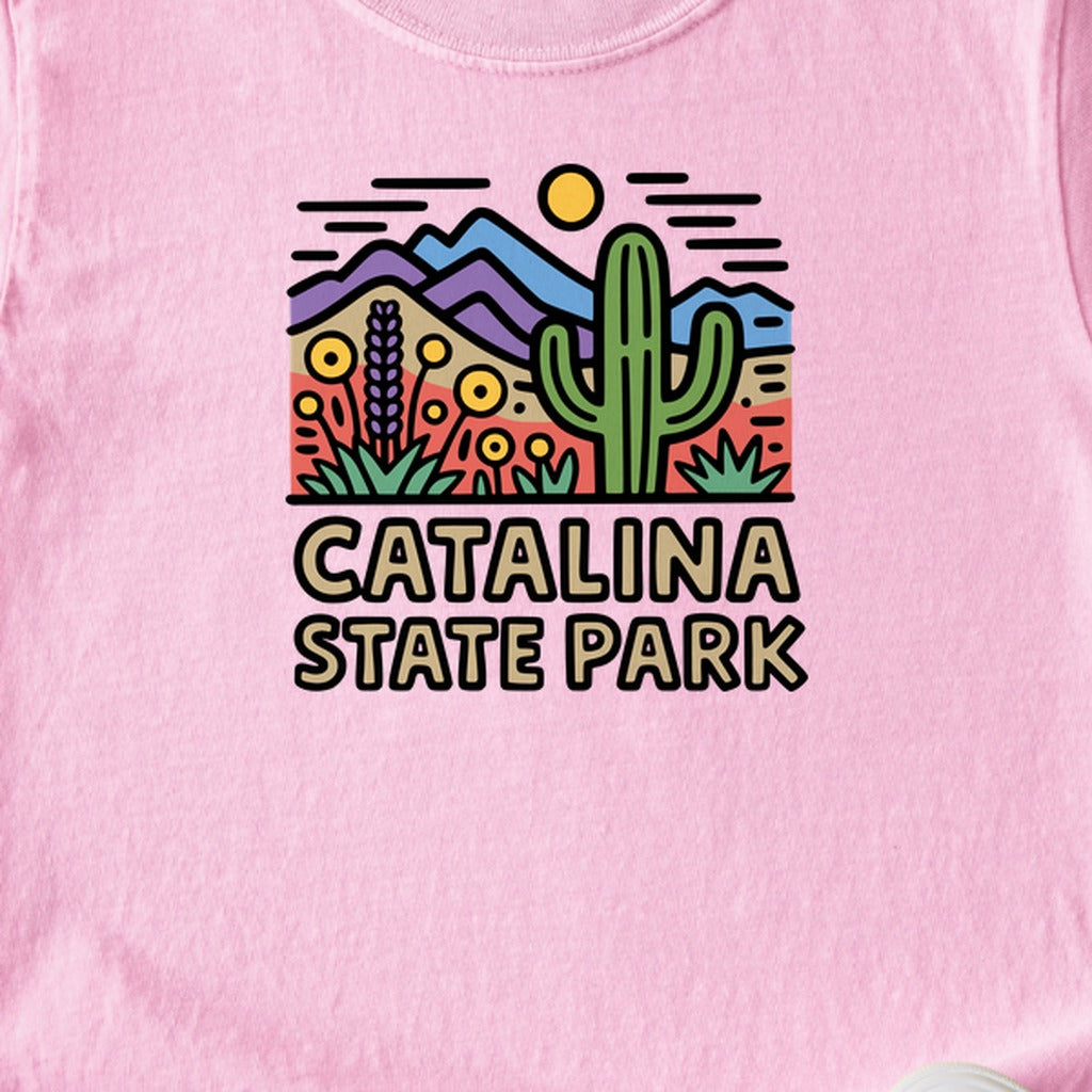 Catalina State Park Kids Cotton T-Shirt