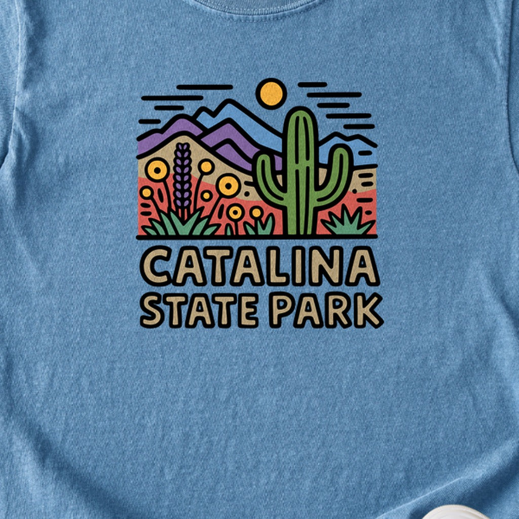 Catalina State Park Kids Cotton T-Shirt