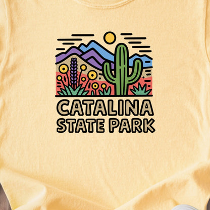 Catalina State Park Kids Cotton T-Shirt