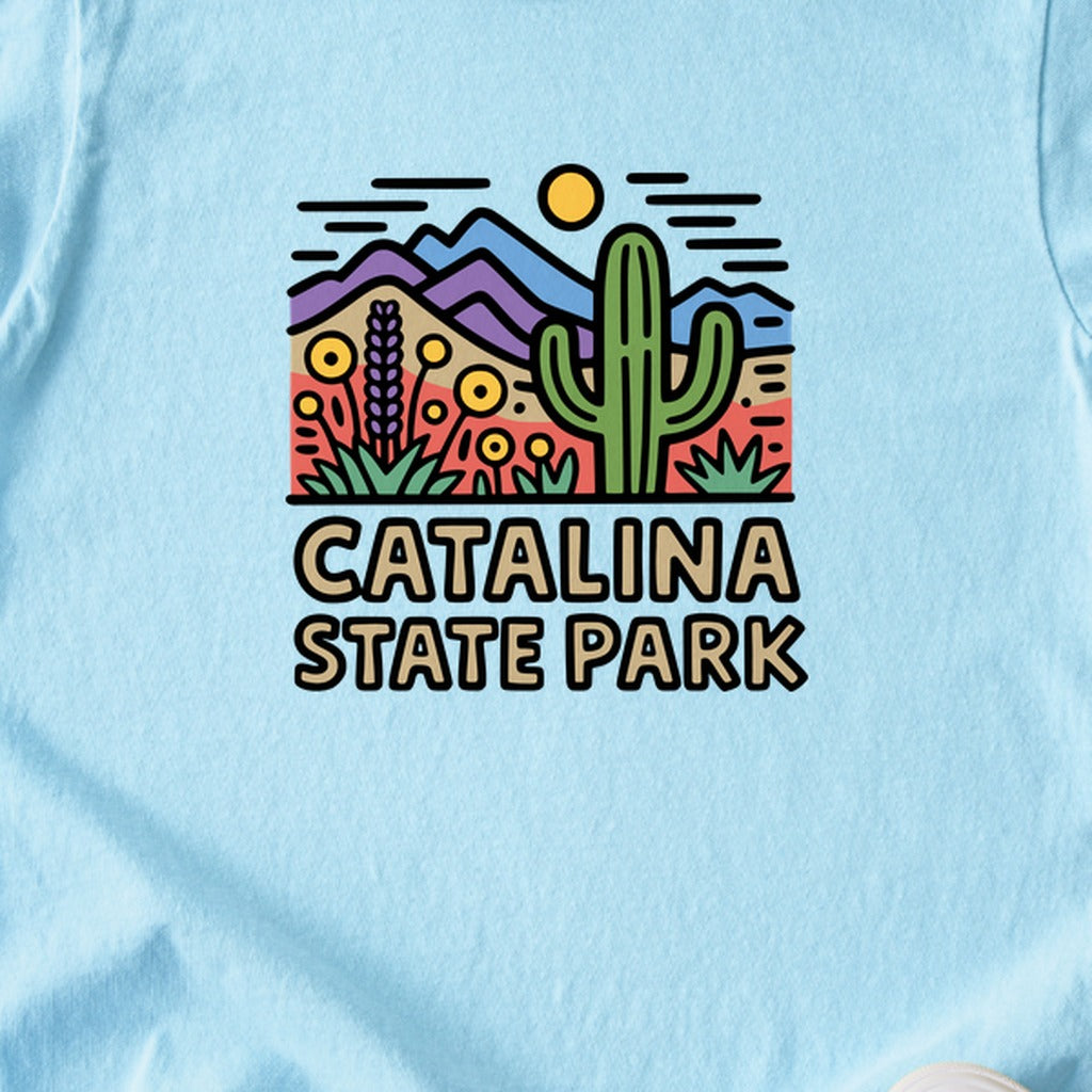 Catalina State Park Kids Cotton T-Shirt