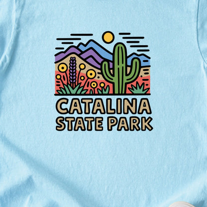 Catalina State Park Kids Cotton T-Shirt
