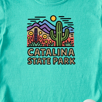 Catalina State Park Kids Cotton T-Shirt