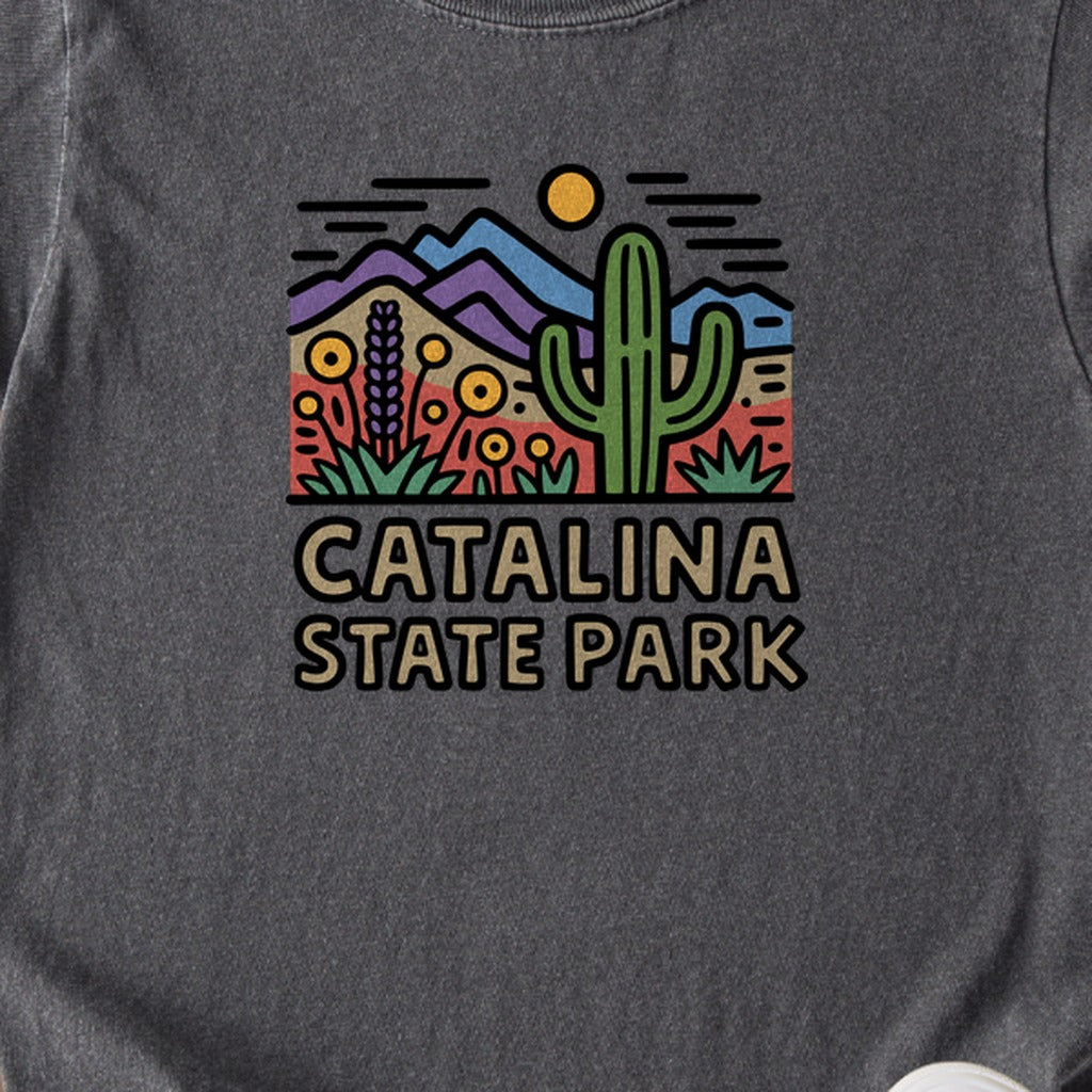 Catalina State Park Kids Cotton T-Shirt