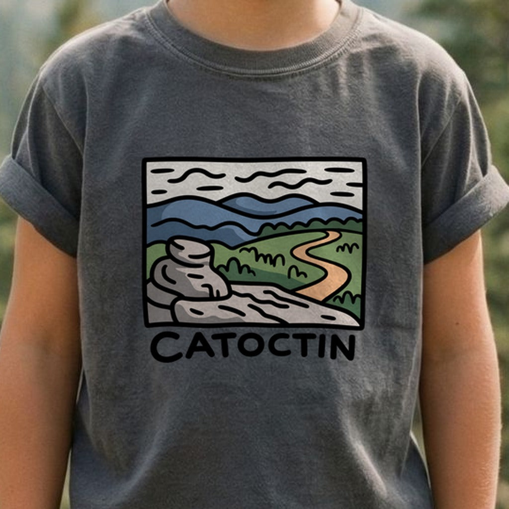 Catoctin Mountain Kids Cotton T-Shirt