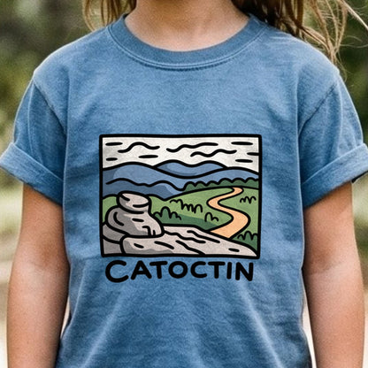 Catoctin Mountain Kids Cotton T-Shirt