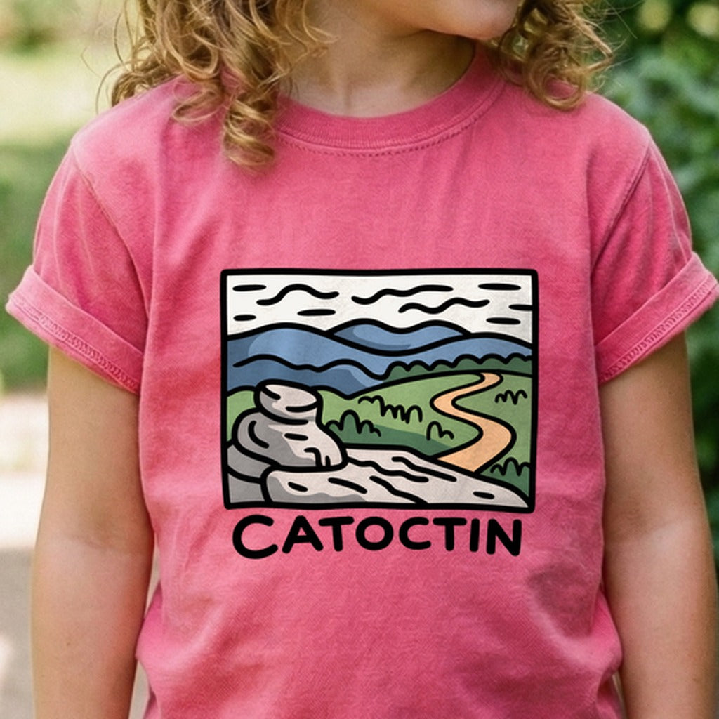 Catoctin Mountain Kids Cotton T-Shirt