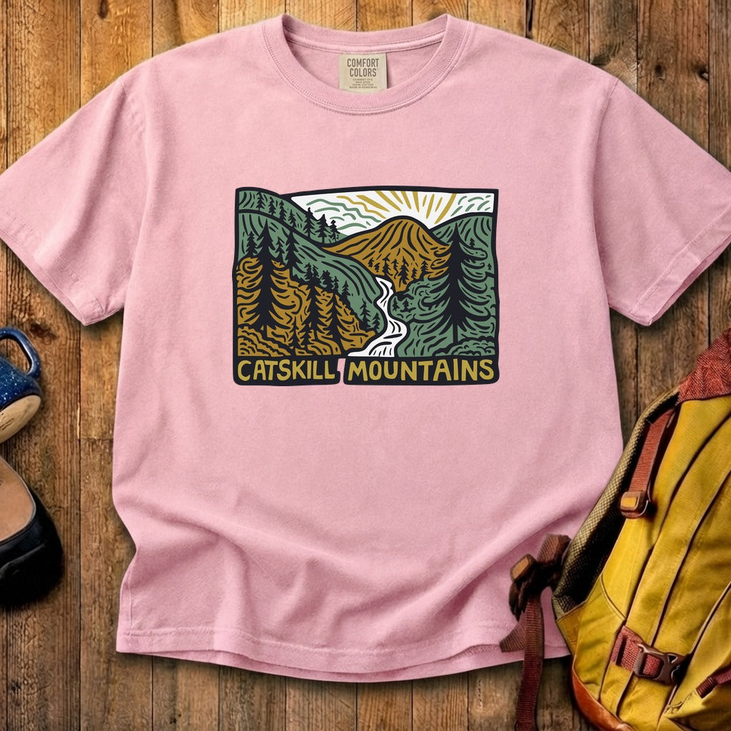 Catskill Mountains Cotton T-Shirt