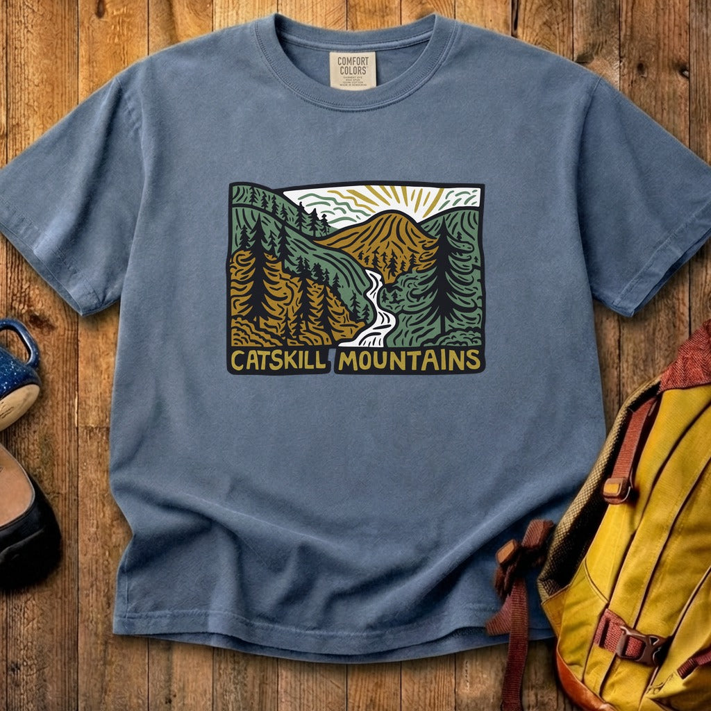 Catskill Mountains Cotton T-Shirt