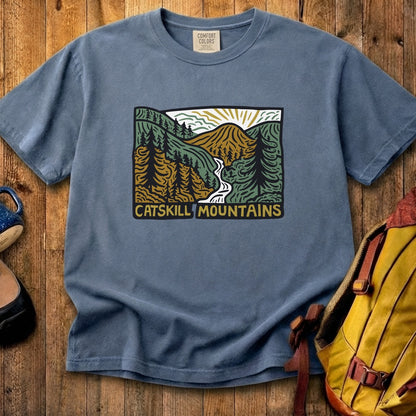 Catskill Mountains Cotton T-Shirt