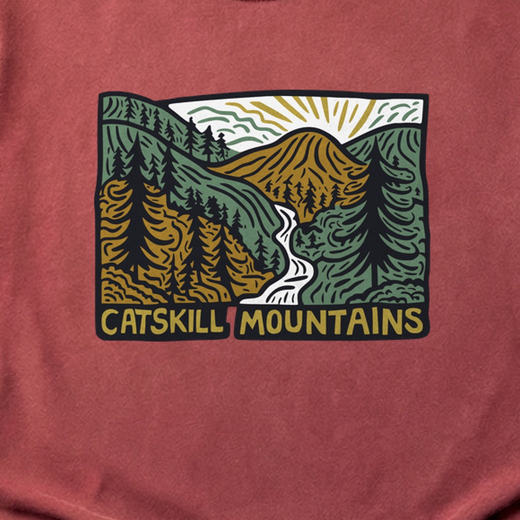 Catskill Mountains Cotton T-Shirt