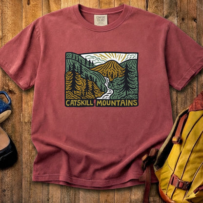Catskill Mountains Cotton T-Shirt