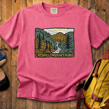 Catskill Mountains Cotton T-Shirt