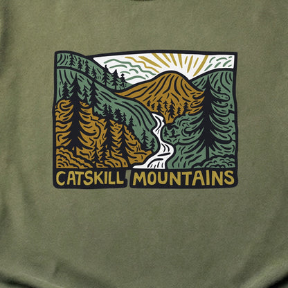 Catskill Mountains Cotton T-Shirt