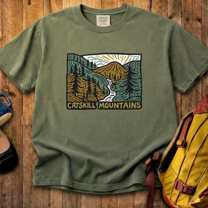 Catskill Mountains Cotton T-Shirt