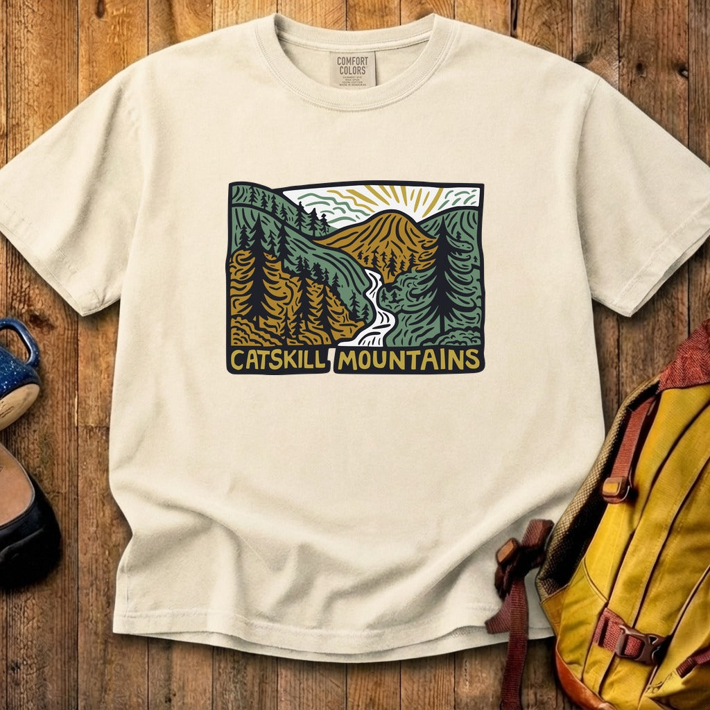 Catskill Mountains Cotton T-Shirt