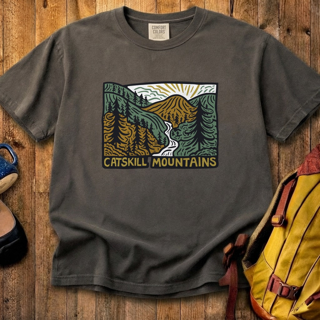Catskill Mountains Cotton T-Shirt