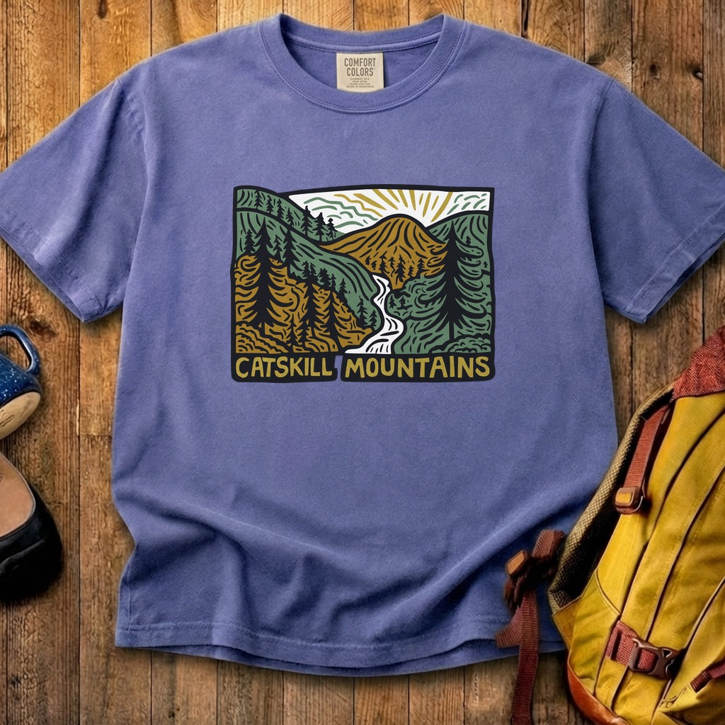 Catskill Mountains Cotton T-Shirt
