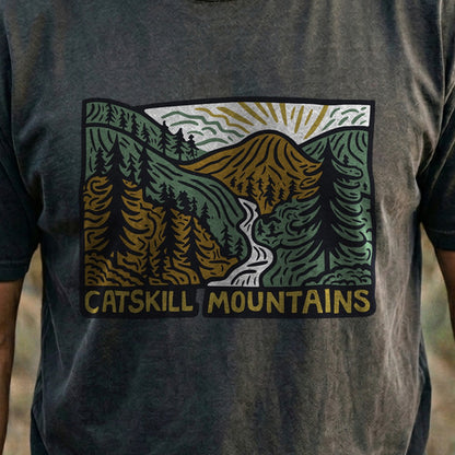 Catskill Mountains Cotton T-Shirt