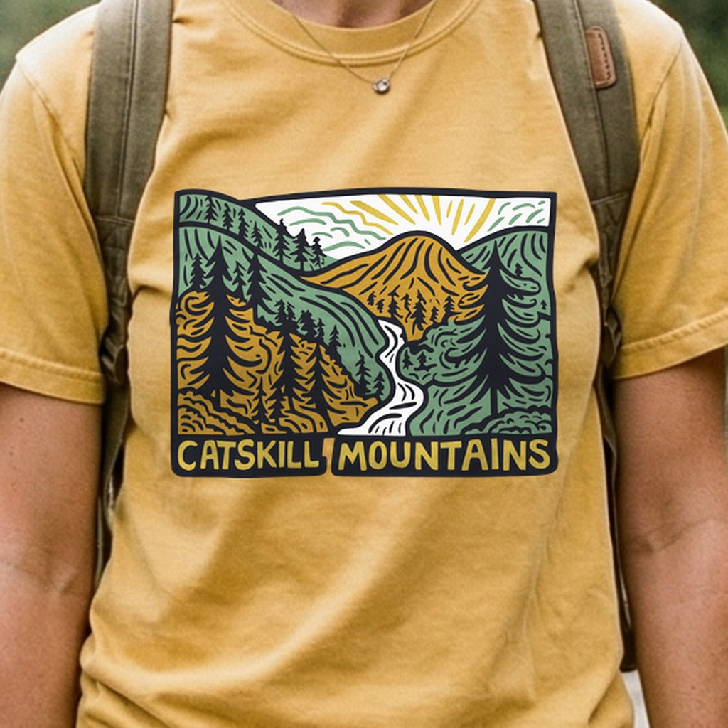 Catskill Mountains Cotton T-Shirt