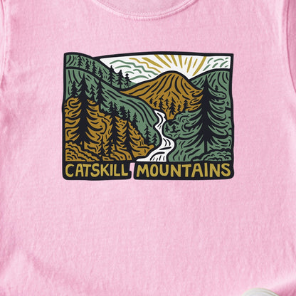 Catskill Mountains Kids Cotton T-Shirt