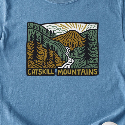 Catskill Mountains Kids Cotton T-Shirt
