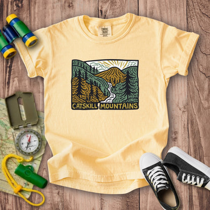 Catskill Mountains Kids Cotton T-Shirt