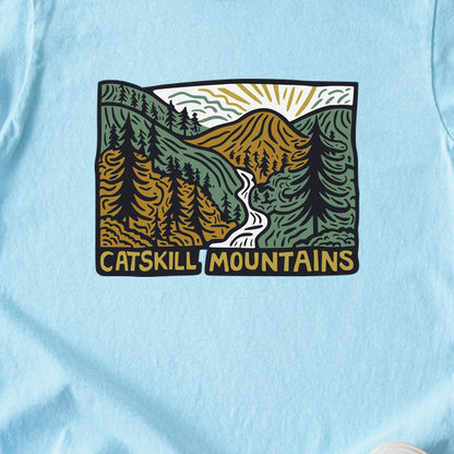 Catskill Mountains Kids Cotton T-Shirt