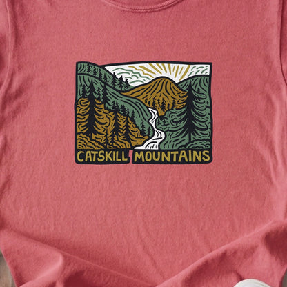 Catskill Mountains Kids Cotton T-Shirt