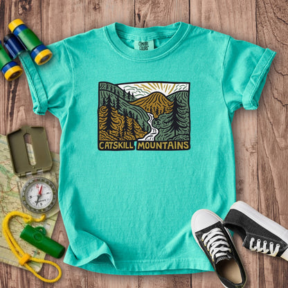 Catskill Mountains Kids Cotton T-Shirt