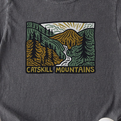 Catskill Mountains Kids Cotton T-Shirt