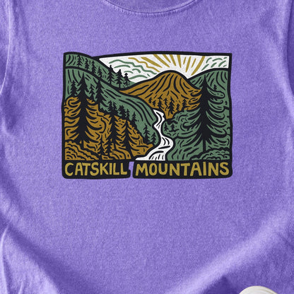 Catskill Mountains Kids Cotton T-Shirt