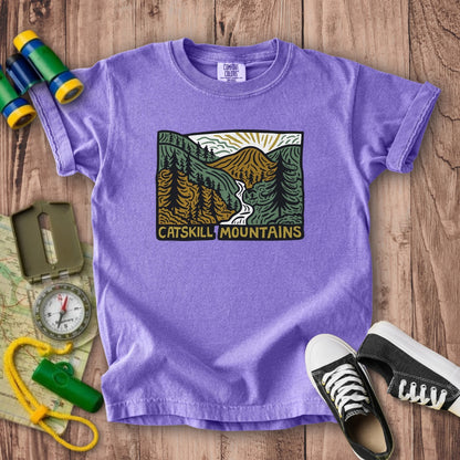 Catskill Mountains Kids Cotton T-Shirt