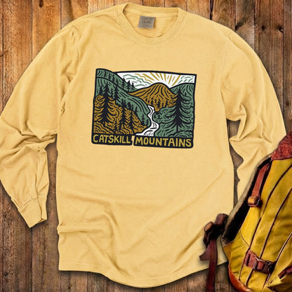 Catskill Mountains Cotton Long Sleeve