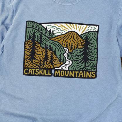 Catskill Mountains Cotton Long Sleeve