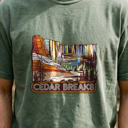 Cedar Breaks National Forest Cotton T-Shirt