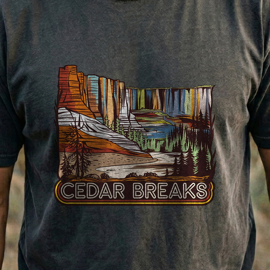 Cedar Breaks National Forest Cotton T-Shirt
