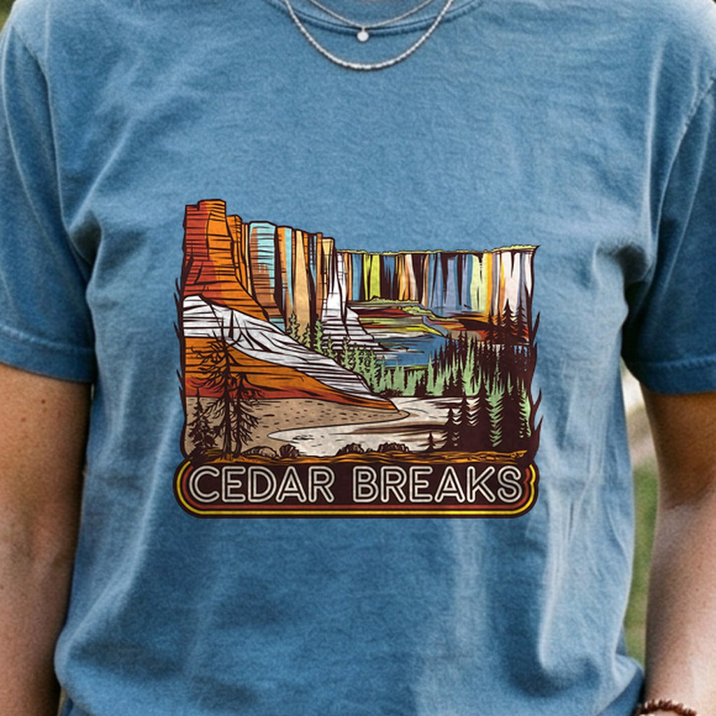 Cedar Breaks National Forest Cotton T-Shirt